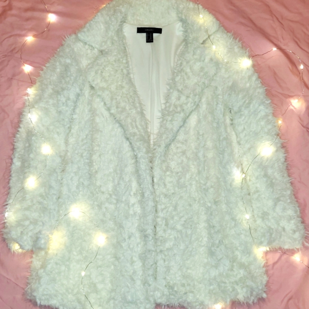 White Teddy Coat